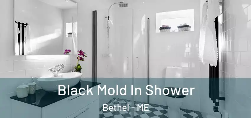  Black Mold In Shower Bethel - ME