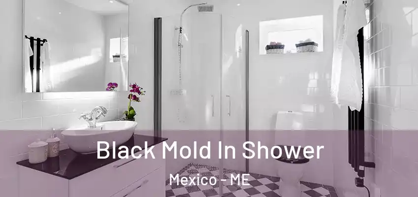 Black Mold In Shower Mexico - ME