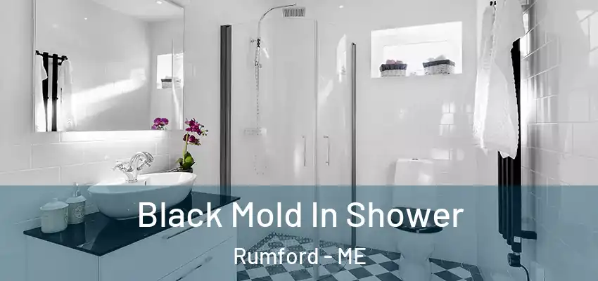  Black Mold In Shower Rumford - ME