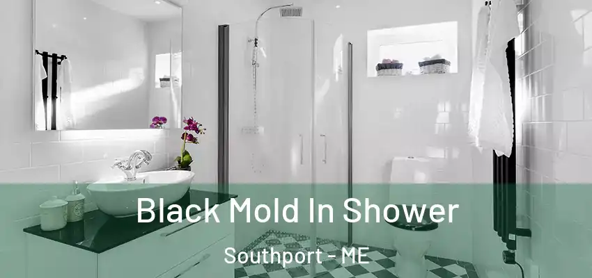  Black Mold In Shower Southport - ME