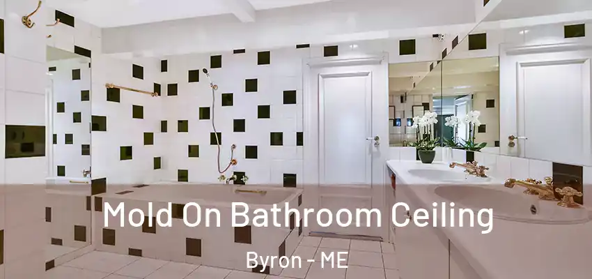  Mold On Bathroom Ceiling Byron - ME