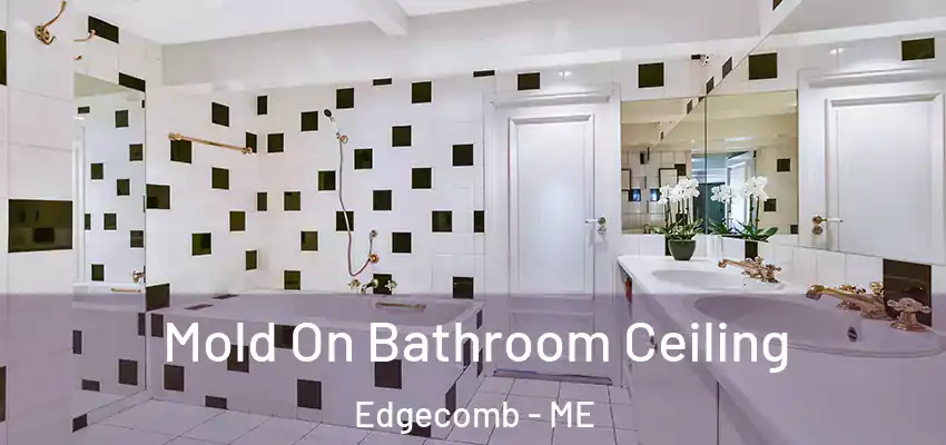  Mold On Bathroom Ceiling Edgecomb - ME
