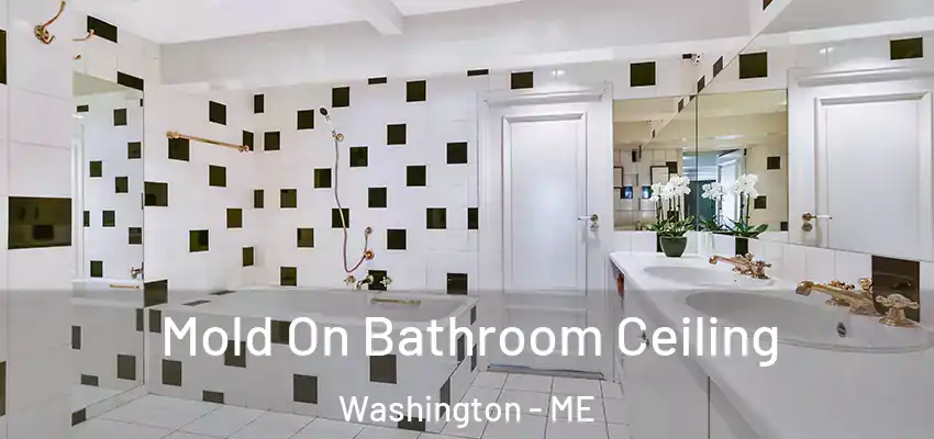  Mold On Bathroom Ceiling Washington - ME